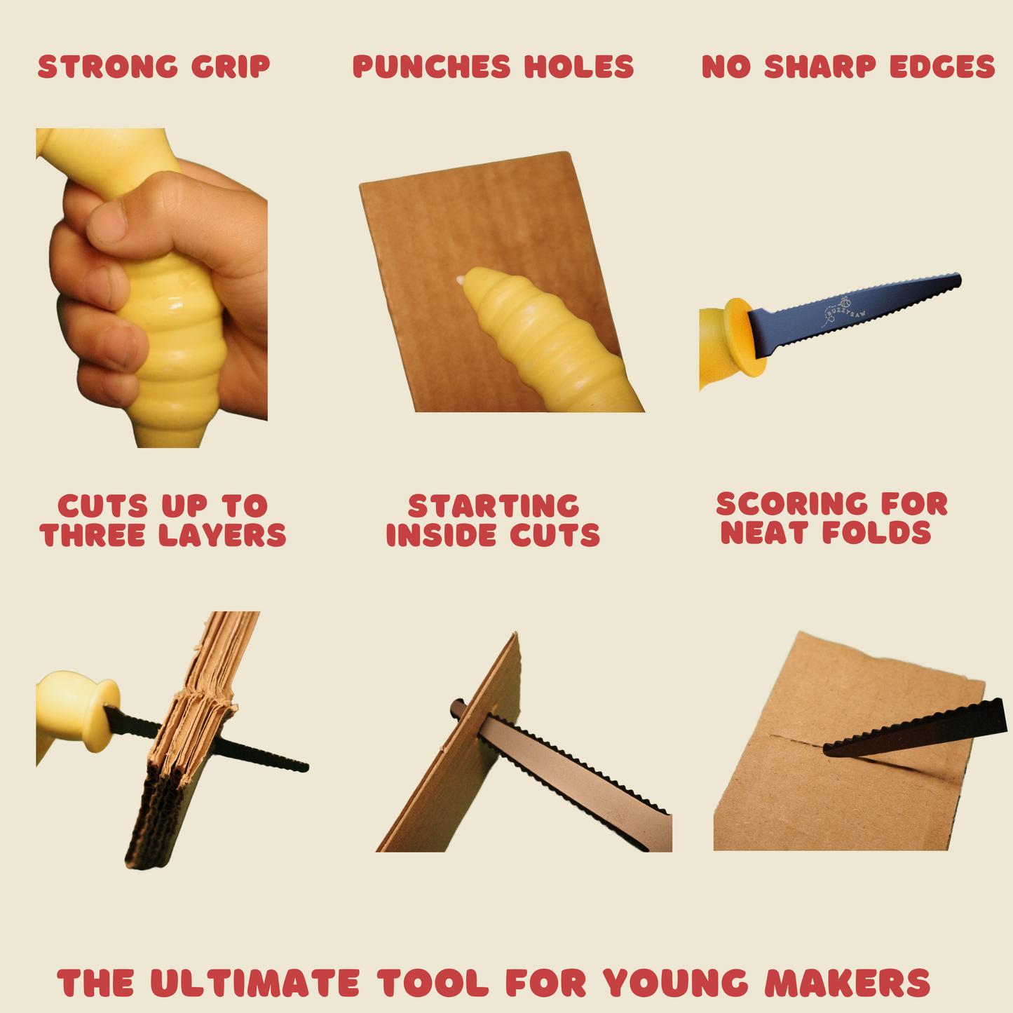 BuzzySaw Cardboard Crafter Set