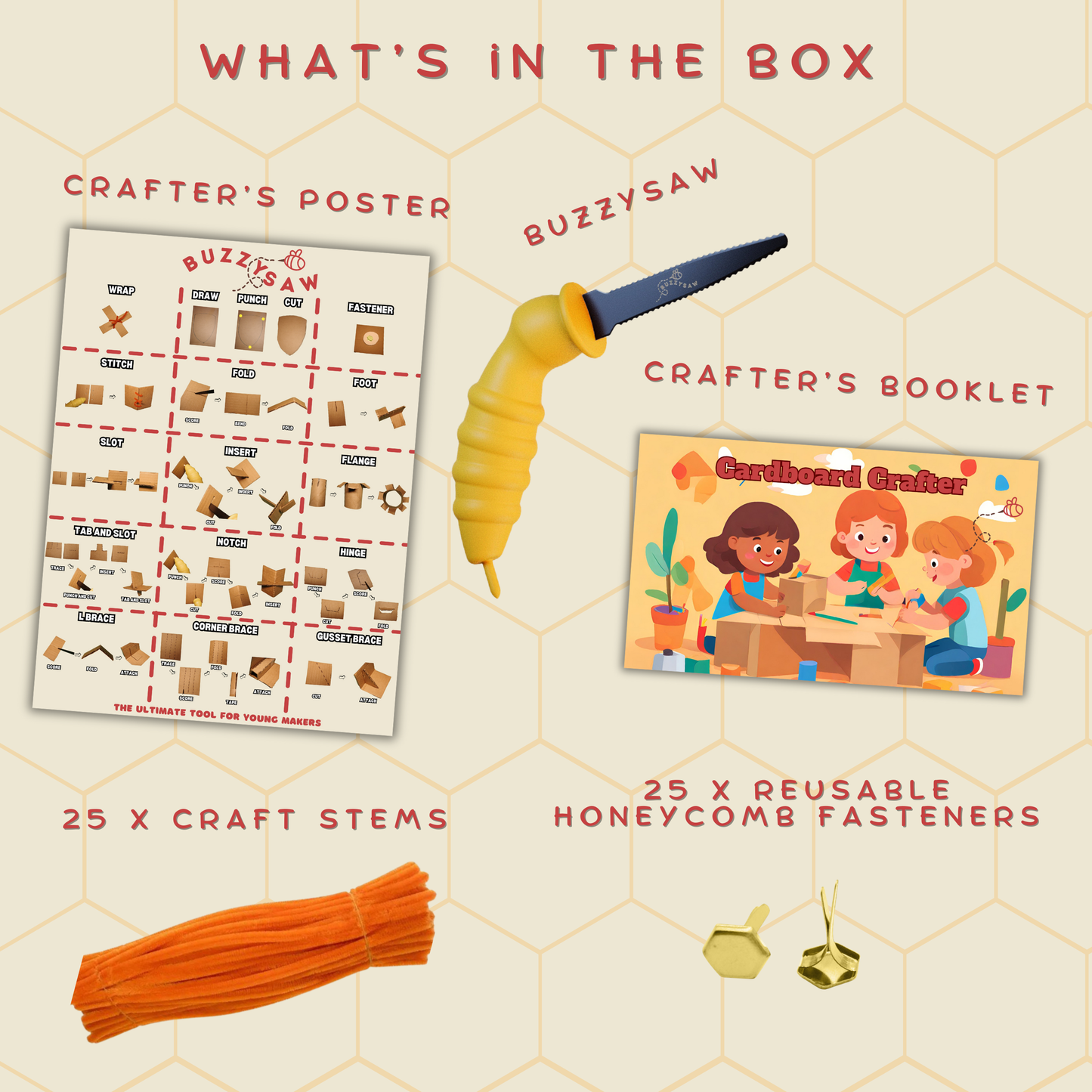 BuzzySaw Cardboard Crafter Set